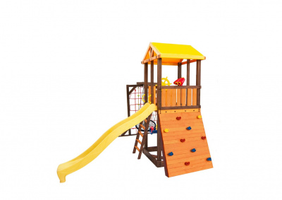 Игровой комплекс Perfetto Sport Pitigliano-11 + качели Паутина