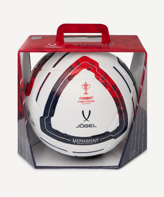 Мяч футбольный Jogel Meridian Elite RUSSIAN CUP BOX р.5