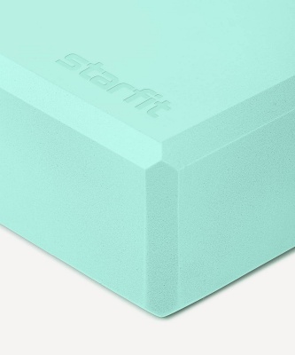 Блок для йоги EVA Star Fit YB-200 мятный