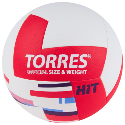 Мяч волейбольный Torres Hit V32355 р.5