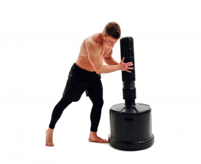 Манекен DFC Boxing Punching Man-Heavy TLS-A c регулировкой высоты, бежевый