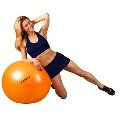 Гимнастический мяч 75 см SkyFit SF-GB75 голубой