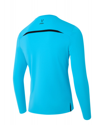 Футболка судейская с длинным рукавом Jogel DIVISION PerFormDRY Referee LS Tee, голубой