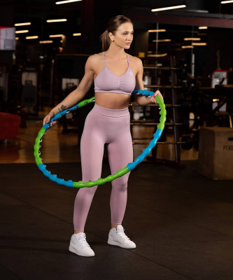 Обруч массажный разборный Star Fit d98см HH-105