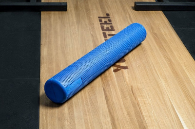 Роллер массажный YouSteel Eva Foam Roller, 90x15см, синий