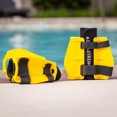 Силовые манжеты Hydrorevolution Aquastrength Fins HR\ASYF\00-00-00 высокое сопротивление, желтый