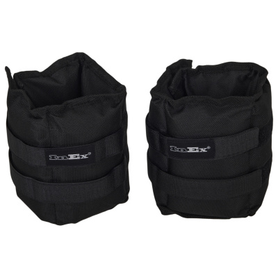 Отягощения для рук и ног 2кг, пара Inex AW1001-2 черный