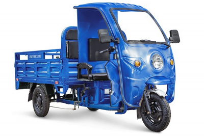 Грузовой электротрицикл, 1800 60V1500W RuTrike D4 NEXT КАБИНА 023400