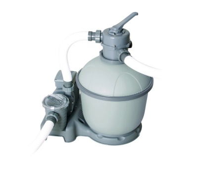 Каркасный бассейн овальный 500х360х120см+насос-фильтр Bestway Hydrium Oval Pool Set 56586