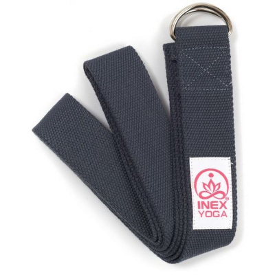Ремень для йоги Inex Stretch Strap HG\YSTRAP-CG\24-CG-00 темно-серый