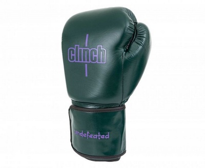 Перчатки боксерские Clinch Undefeated C161 темно-зеленый
