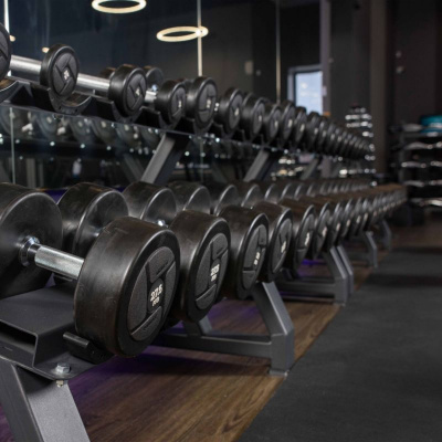 Гантельный ряд power (шаг 2,5 кг, 5 пар) Profi-Fit 27,5-37,5 кг