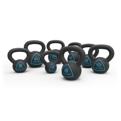 Чугунная гиря 20кг Live Pro Solid Cast Iron Kettlebell LP8041-20