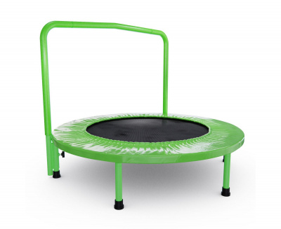Батут с поручнем DFC JUMPFIT SD1810149Z-G зеленый