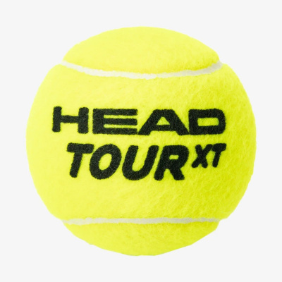 Мяч для большого тенниса Head Tour XT 3B, 3 мяча, ITF 570823 желтый