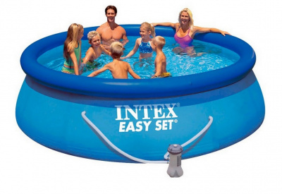 Бассейн 396х84см+ фильтр-насос Intex Easy Set 28142