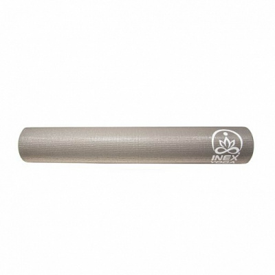 Коврик для йоги Inex Yoga Mat IN\RP-YM35\GY-35-RP, 170x60x0,35, серый