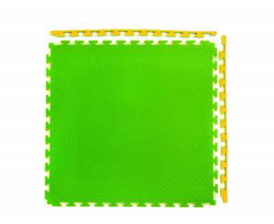 Будо-мат, 100x100 см, 20 мм DFC 12278 желто-зеленый