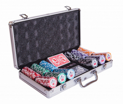 Набор для покера Partida Premium Crown на 300 фишек pcrw300