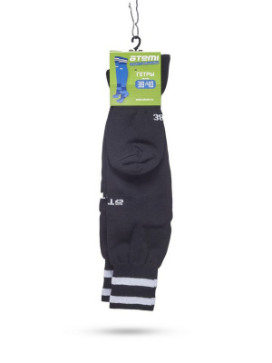 Гетры футбольные Atemi ASSK-001SS23-BLK черный