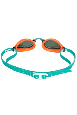 Очки для плавания юниорские Mad Wave Accelerator mirror M0434 06 0 10W Зеленый