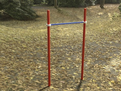 Турник классический для занятий Воркаут  SP WRK-07_76mm