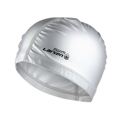Шапочка плавательная Larsen 7530 серебристый