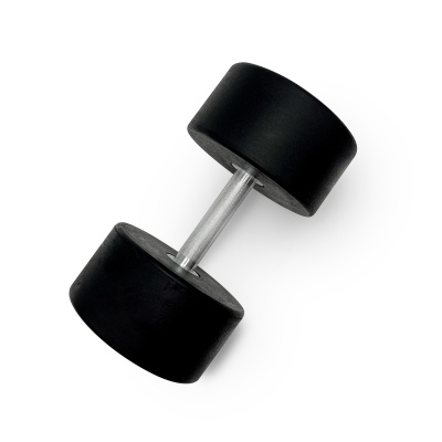 Гантель круглая обрезиненная 35кг UnixFit PRO DBRND35PBK