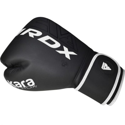 Перчатки тренировочные RDX BGR-F6MW-8OZ черный\белый матовый