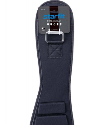 Пояс для фитнеса Star Fit SU-311, анатомический, текстиль, черный
