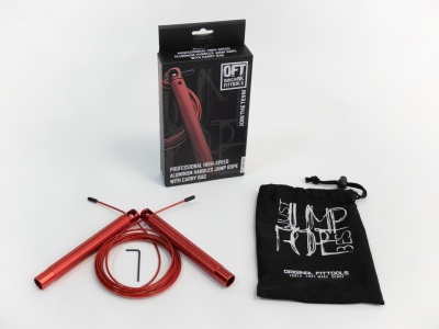 Скакалка профессиональная алюминиевая Original Fit.Tools Premium FT-JRP-ALP
