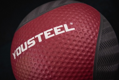 Медицинбол резиновый 7KG YouSteel 28,6см