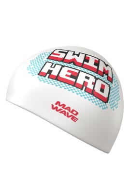 Юниорская силиконовая шапочка Mad Wave Swim hero M0574 27 0 00W