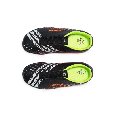 Бутсы зальные детские Torres RAYO KID TS134235-124 чёрно-оранжевый