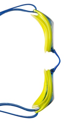 Стартовые очки Mad Wave Record breaker rainbow M0454 03 0 32W салатовый