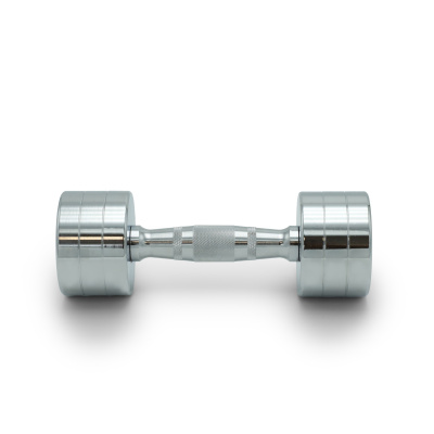 Гантель круглая хромированная 5 кг UnixFit PRO DBRND5PCEx2 2 шт