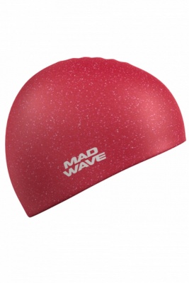 Шапочки для плавания Mad Wave Recycled M0536 01 0 04W красный