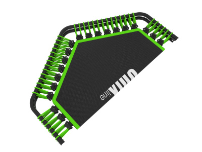 Батут Unix Line FITNESS Lite TR130FITWHG Green (130 cm)