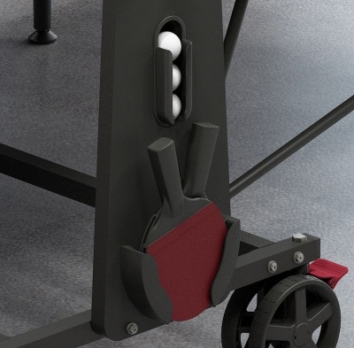 Теннисный стол складной для помещений Rasson Premium S-1540 Indoor с сеткой 51.210.01.0