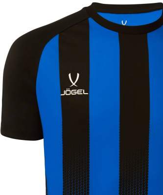 Футболка игровая Jogel Camp Striped Jersey, синий/черный