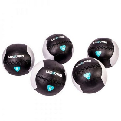 Медбол 12 кг Live Pro Wall Ball LP8100-12