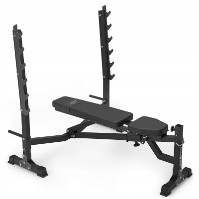 Скамья для жима лежа универсальная регулируемая Marbo MS-L106 2.0 | Premium Fitness