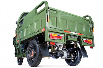 Грузовой электрический трицикл Rutrike Дукат 1500 60V1000W серый