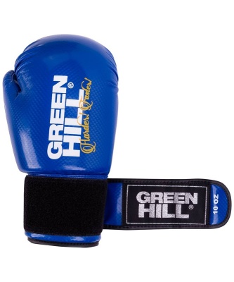 Перчатки боксерские Green Hill Panther 10 oz, к/з BGP-2098 синий