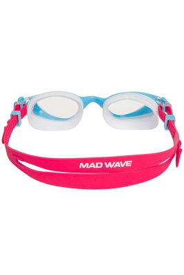 Очки для плавания юниорские Mad Wave Agile M0434 08 0 08W Голубой