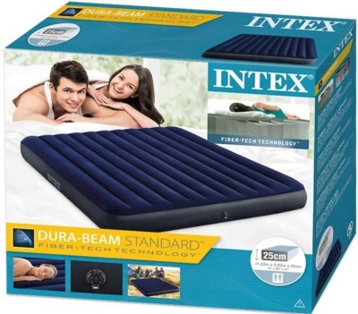 Надувной матрас Intex Dura-Beam Series Classic Downy 183х203х25 см 64755