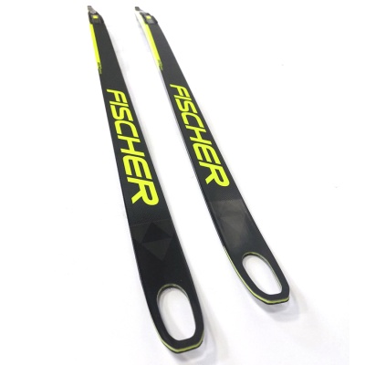 Лыжи беговые Fischer Carbonlite SK Plus Medium IFP (черный/желтый) N11522