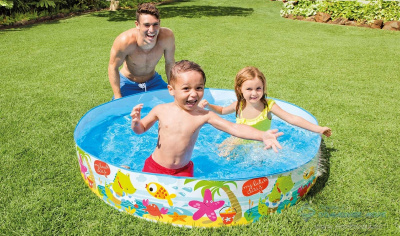 Каркасный детский бассейн 152х25см Intex 56451