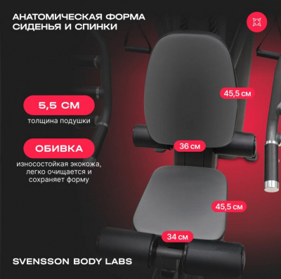 Силовой комплекс полукоммерческий Svensson Body Labs RIGEL PRO