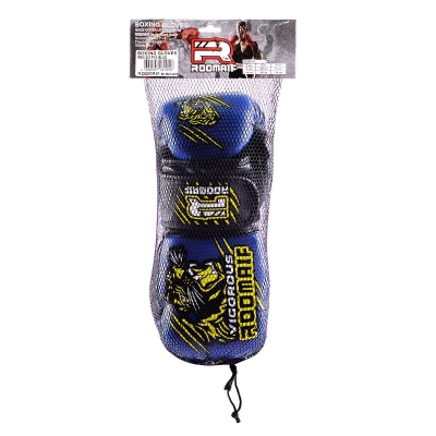 Боксерские перчатки 4 oz Roomaif RBG-241 Blue